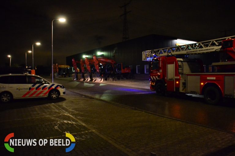 Brand in smeerput bij grondverzetbedrijf Zijdepark Ouderkerk aan den IJssel
