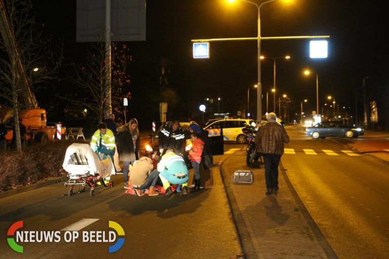 Moeder en kind geschept op zebrapad Sumatrastraat Leiden
