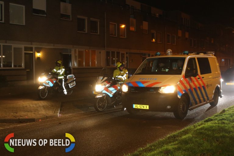 Verdachte na massale zoekactie aangehouden Etta Palmstraat Leiden