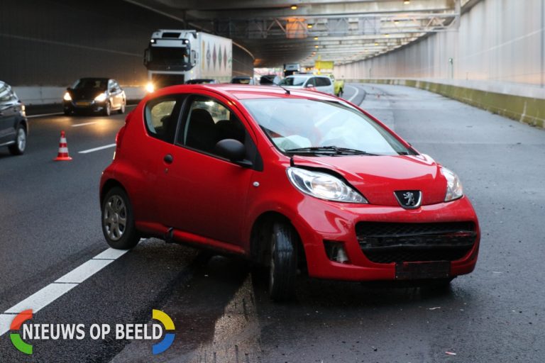 Flinke file na ongeval Rijksweg A4 Leiden