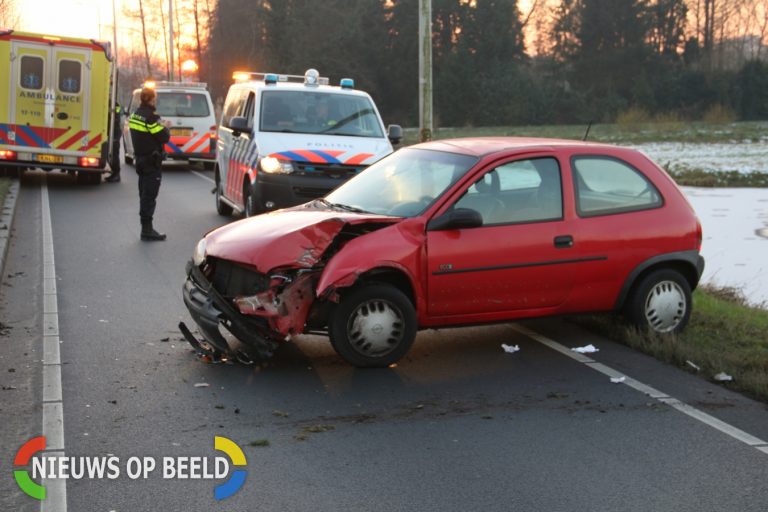 Eenzijdig aanrijding door laagstaande zon Abram van Rijckevorselweg Capelle aan den IJssel