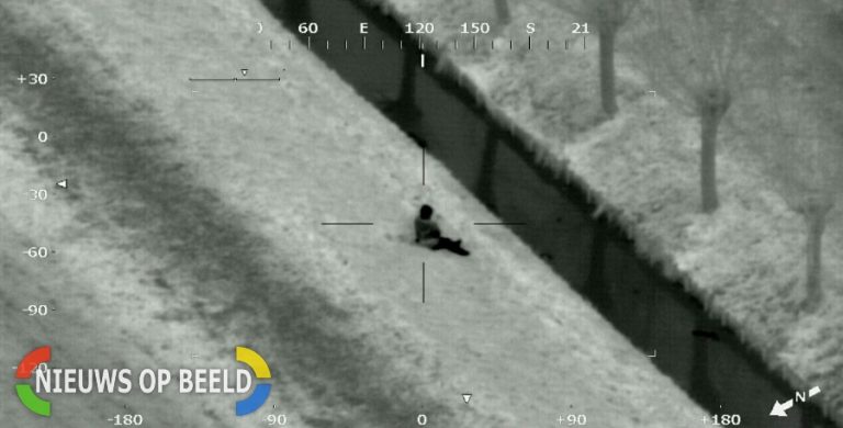 Politiehelikopter vindt vermiste 88-jarige vrouw in Oud Beijerland