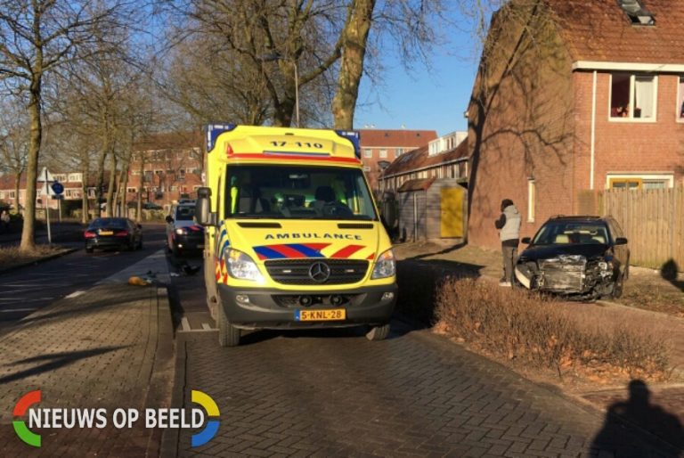 Ravage na ongeval door beschonken bestuurder Operalaan Capelle aan den IJssel