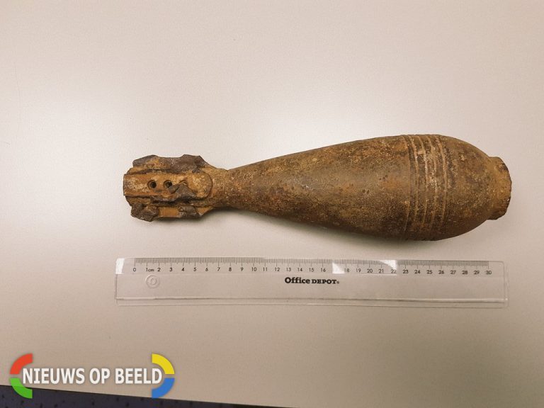 Man krijgt toch de kriebels na aankoop granaat Eerste Wereldoorlog