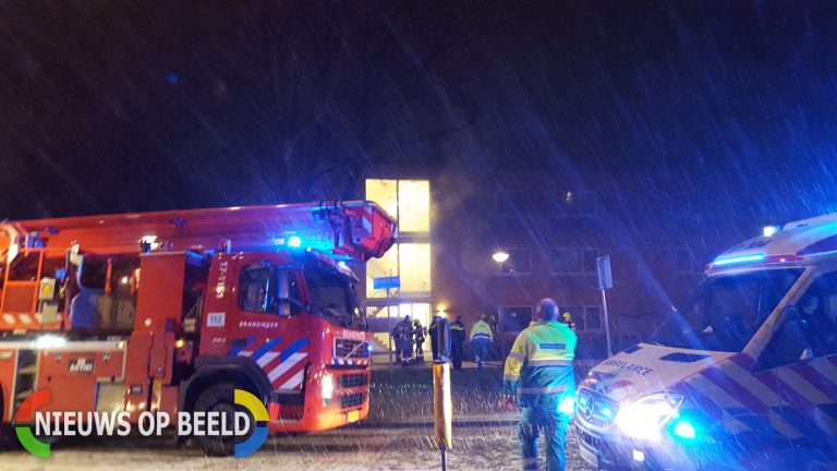 Gewonden na brand in woning zorgcomplex Duikerstraat Rotterdam
