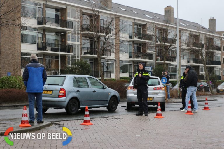 Wederom ongeval tussen twee voertuigen Haagweg Leiden