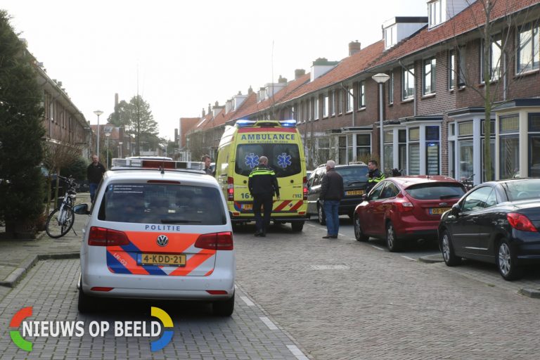 Gewonde bij aanrijding tussen fietser en voetganger Koningstraat Leiderdorp