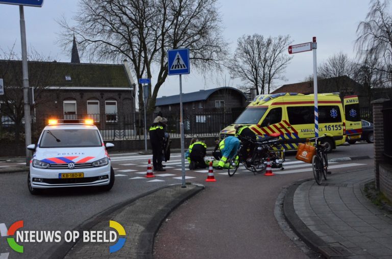 Wederom fietser aangereden op rotonde Graaf Florisweg Gouda