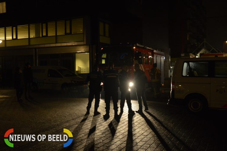 Brandweer rukt uit voor keukenbrand Herenwaard Rotterdam