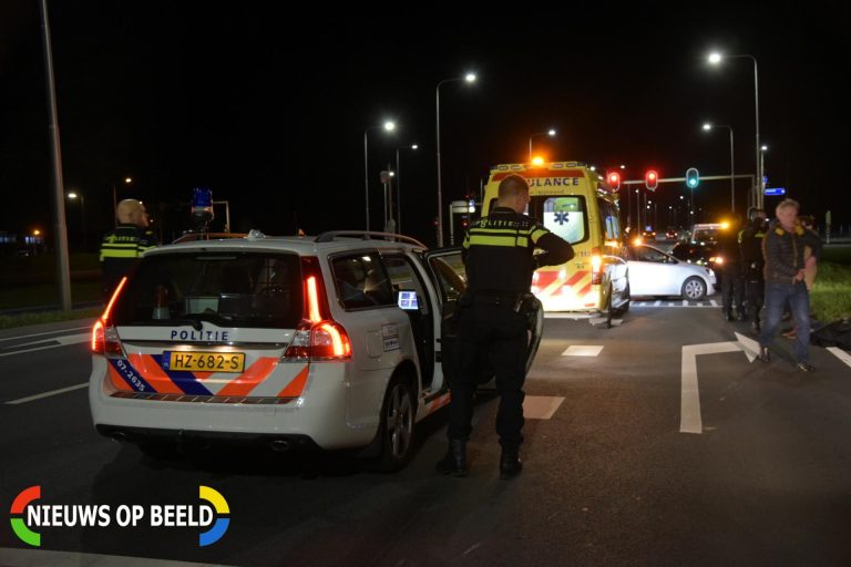Motorrijder gewond bij eenzijdig ongeval Groene Kruisweg Heenvliet