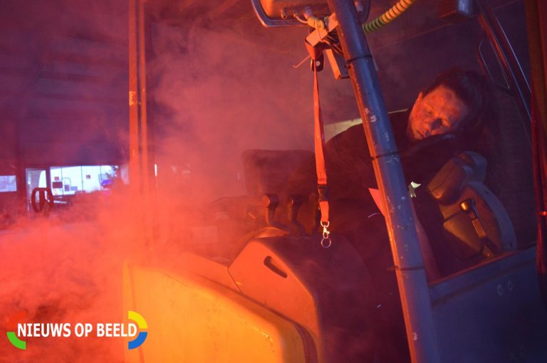 Grote brandweeroefening Ruigendijk Tinte