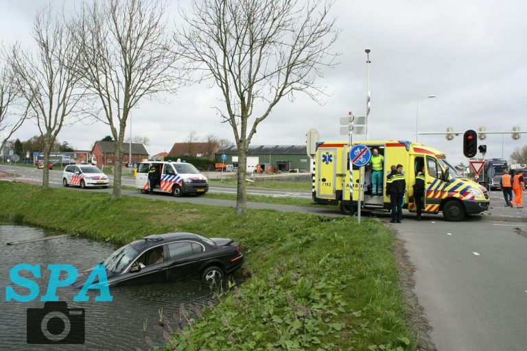 Gewonde na botsing op kruising N209 De Kulck Bergschenhoek
