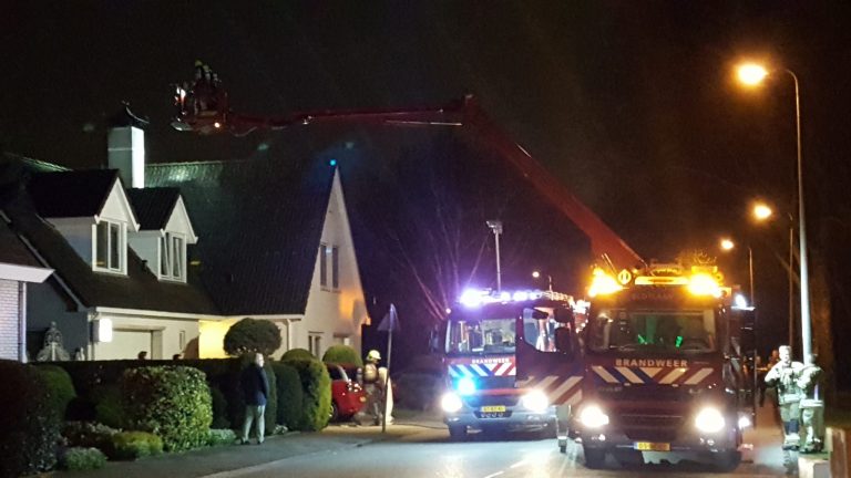 Schoorsteenbrand Sportsingel Krimpen aan den IJssel