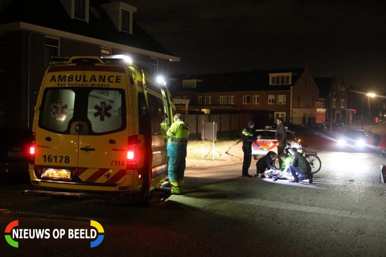 Vrouw gewond bij eenzijdig ongeval Oude Rijnsburgerweg Oegstgeest