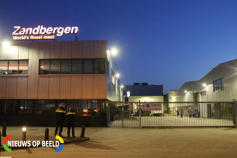 Flinke rookontwikkeling na oververhitting van compressor Industrieweg Zoeterwoude
