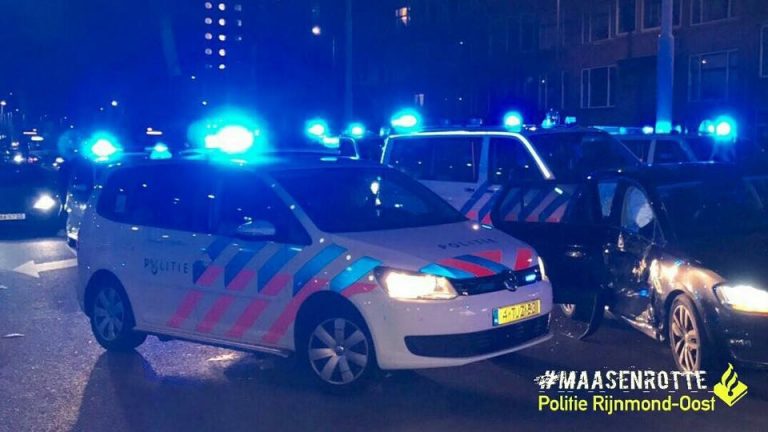 Dronken bestuurder getaserd na achtervolging Bergweg Rotterdam