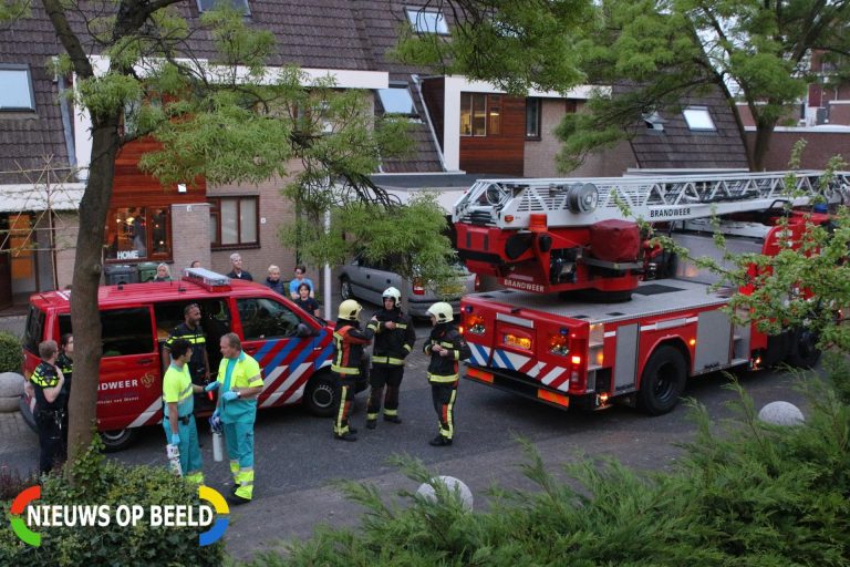 Wasdroger zorgt voor brand in appartement Obool Leiderdorp