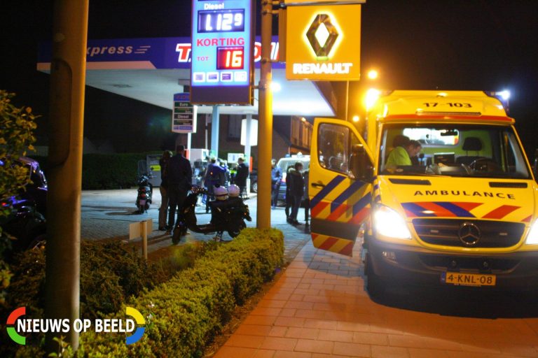 Aanrijding tussen een personenauto en een scooter Noordeindseweg Berkel en Rodenrijs