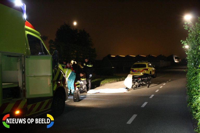 Scooterrijder gewond na ongeval Anthuriumweg Bleiswijk