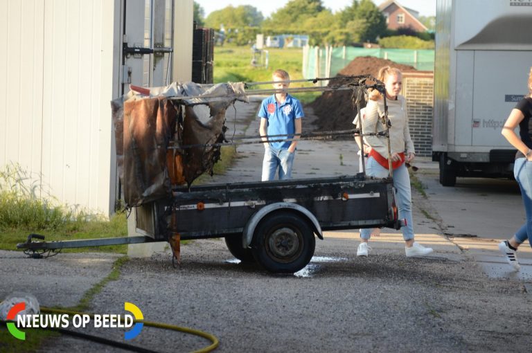 Gewonde bij een brand 3e Poellaan Lisse