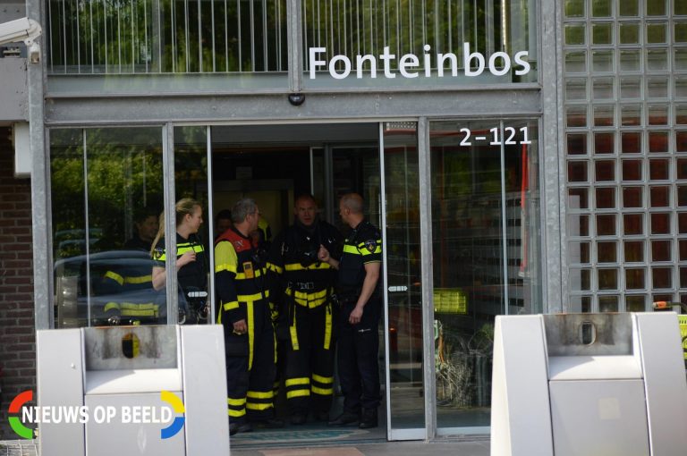 Man buitengesloten bij pannetje op het vuur Fonteinbos Zoetermeer