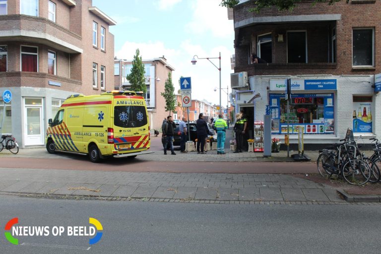 Overval op supermarkt Tina Loosduinsekade Den Haag