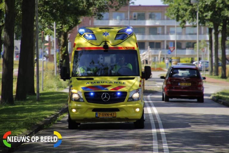 Aanrijding tussen scooter en personenauto Veld en Beemd Bergschenhoek