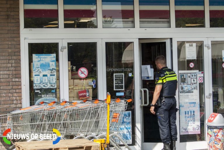 Gewapende overval op toko Vondelsingel Spijkenisse