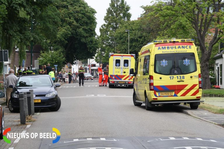 Te water geraakte man met rollator gered door omstanders Bergweg-Noord Bergschenhoek