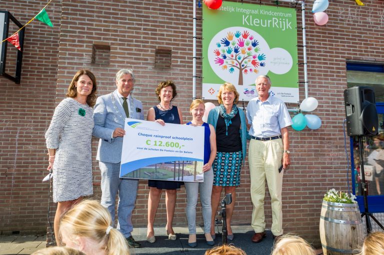 Nieuw groen schoolplein voor De Balans en De Fontein Capelle aan den IJssel