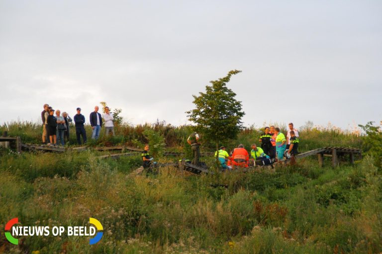 Man gewond na val op mountainbike parcour Hoeksekade Bergschenhoek
