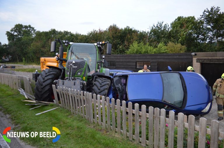Jongen gewond na ongeval met tractor Schapengorsedijk Rockanje