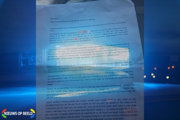 Politie onderzoekt mogelijke kinderlokker Dansenbuurt Capelle-Schollevaar