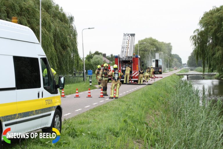 Woningen ontruimd bij gaslekkage na graafwerkzaamheden Meerweg Berkel en Rodenrijs