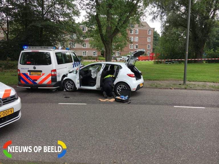 Aanhouding na politie achtervolging Hargalaan Schiedam