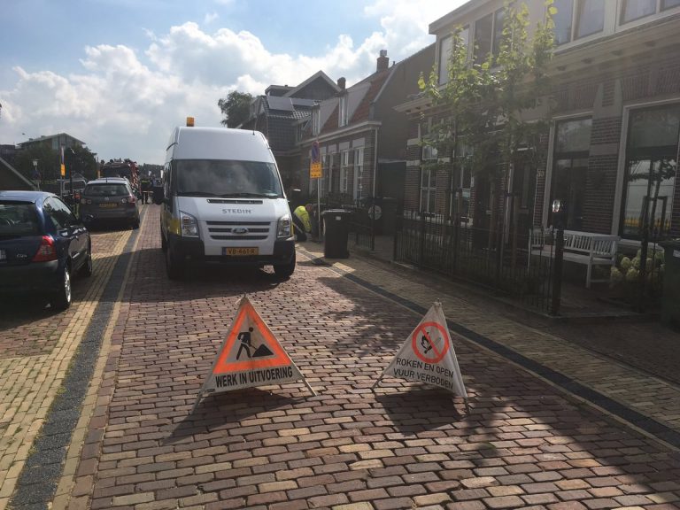 Drie woningen ontruimd door gaslekkage Dorpsstraat Capelle aan den IJssel