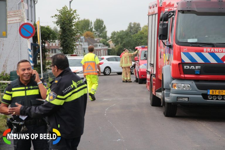 Waterleiding gesprongen diverse kelders onderwater IJsseldijk Krimpen aan den IJssel