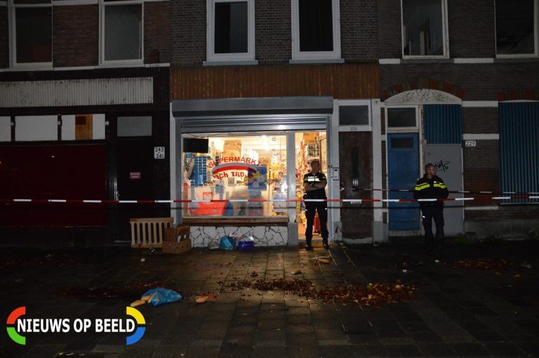 Supermarkt overvallen twee verdachten aangehouden Dordtsestraatweg Rotterdam