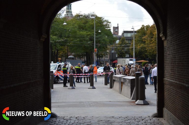 Binnenhof ontruimd na vondst verdacht pakketje Hofweg Den Haag