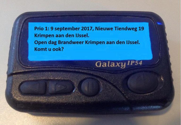 9 september open dag brandweer Krimpen aan den IJssel