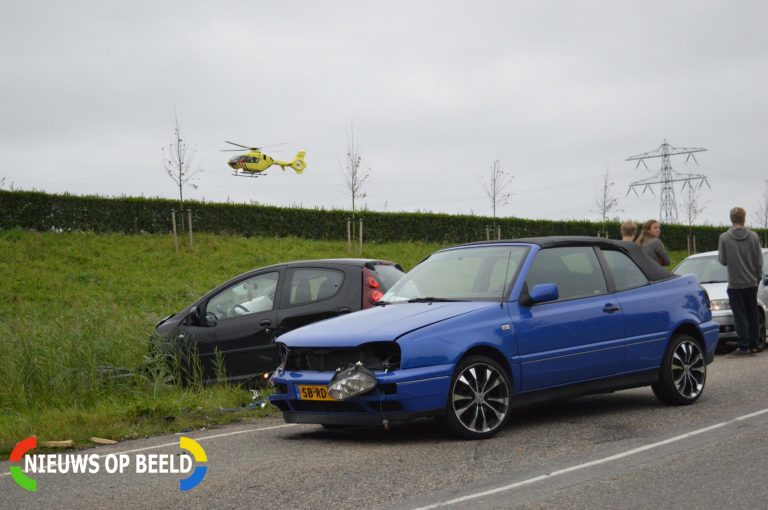 Persoon gewond na frontale aanrijding Verlengde Verdouwenhoeck Heenvliet