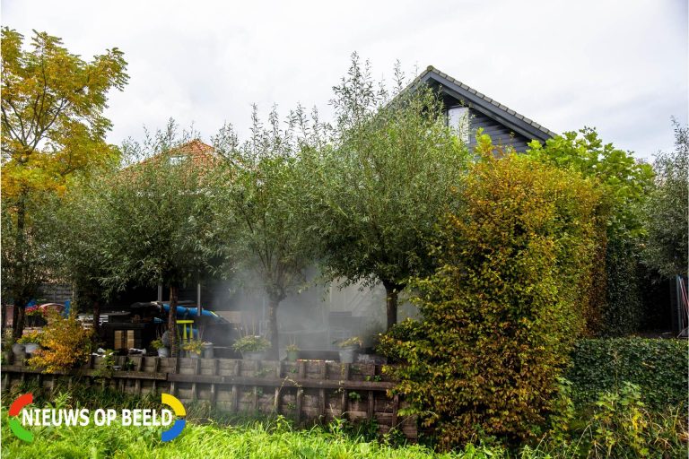 Flinke slaapkamerbrand door kortsluiting Koedood Rhoon