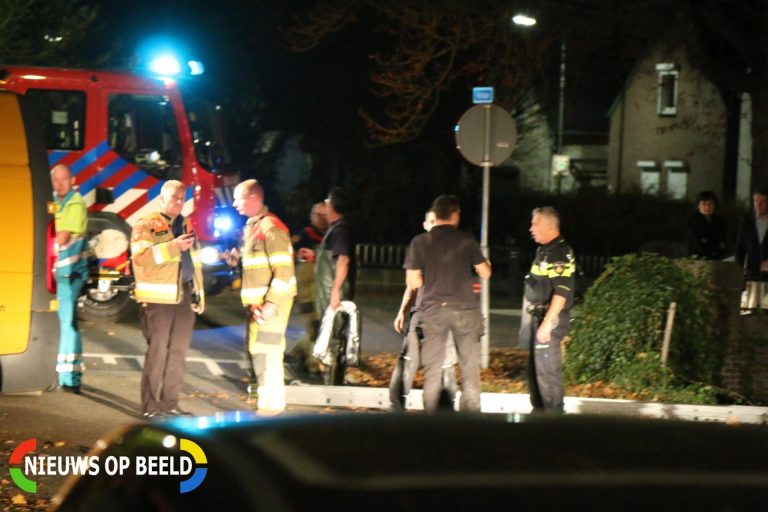 Man uit water gered Ophoven Sittard