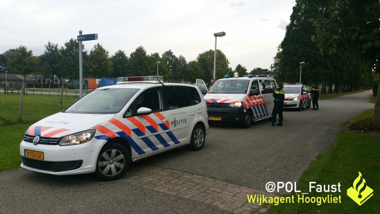 Politie houdt man aan voor bedreiging met vuurwapen in Hoogvliet