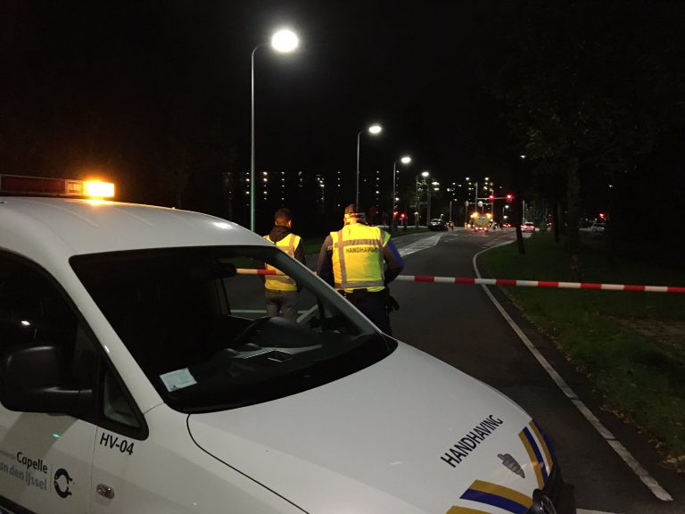 Politievoertuig betrokken bij aanrijding Schenkelse Dreef Capelle aan den IJssel