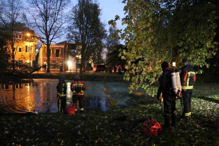 Omstander redt drenkeling Fluwelensingel Gouda