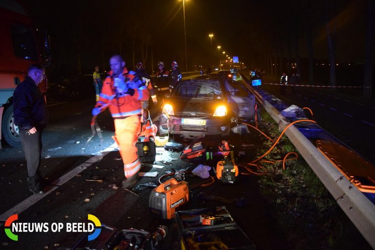 Vrouw (33) alsnog overleden na ongeval A20 Nieuwerkerk aan den IJssel
