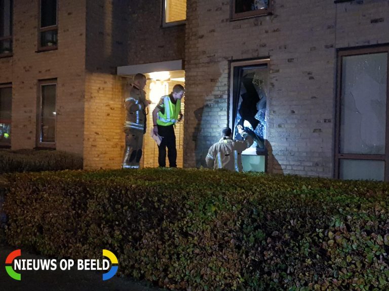 Brand in woning vermoedelijk aangestoken Rivierenstraat Berkel en Rodenrijs
