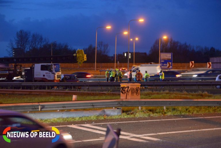 Dode en zwaargewonde na zeer ernstig ongeval A16 Rotterdam