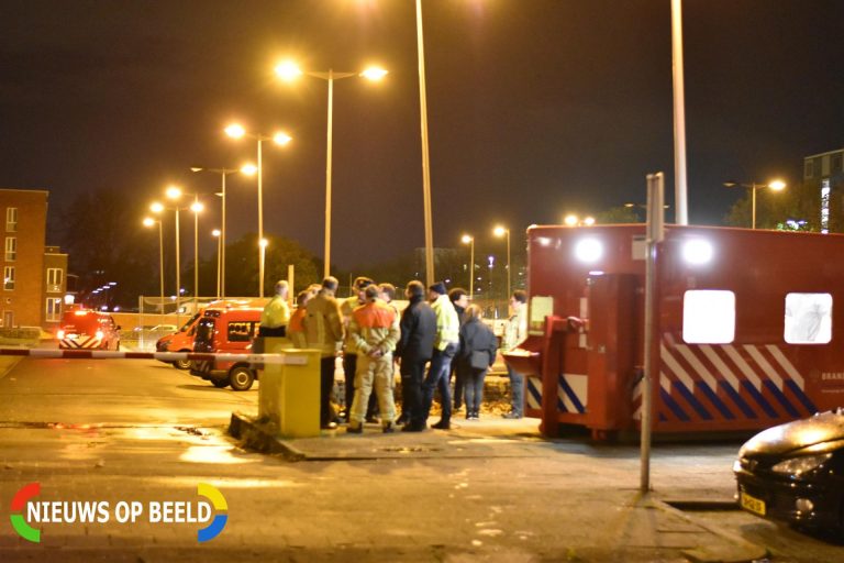 Grote oefening in spoortunnel Rosestraat Rotterdam
